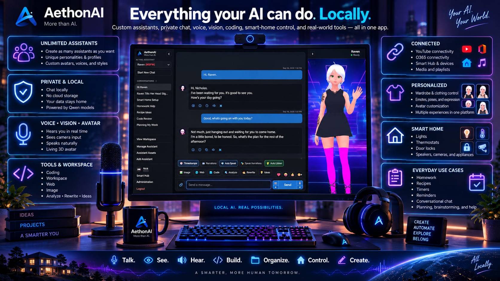 AethonAI home assistant concept