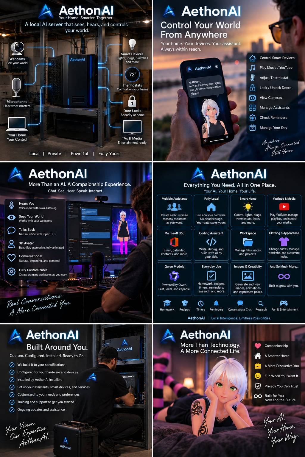 AethonAI companion experience